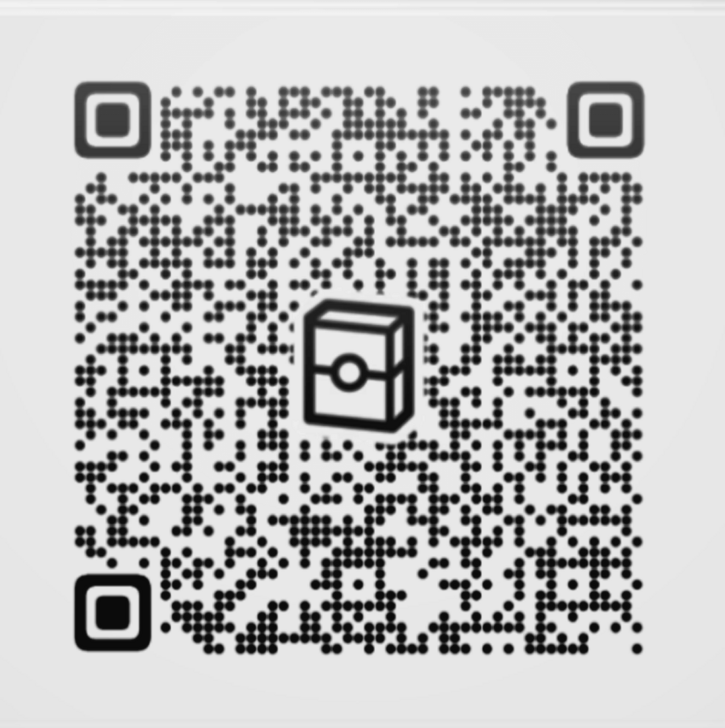 Mega Ampharos ex and Raikou ex Deck 2D Pattern QR Code