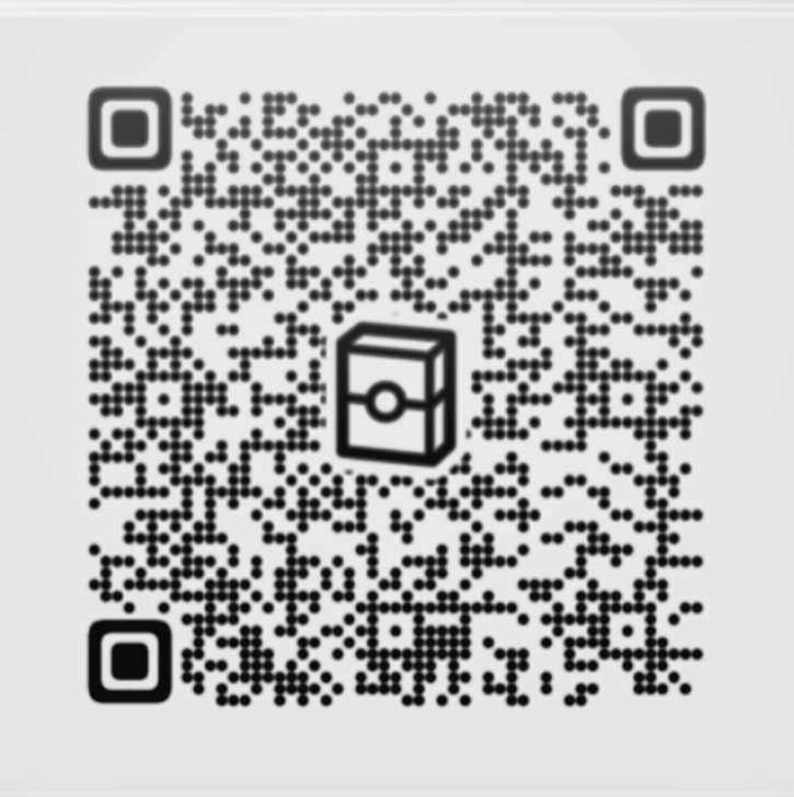 Melmetal ex and Dialga ex Deck 2D Pattern QR Code