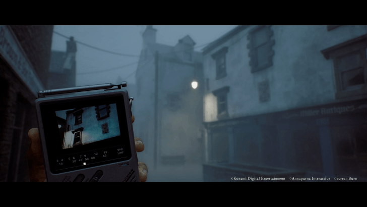 Simon using the CRTV