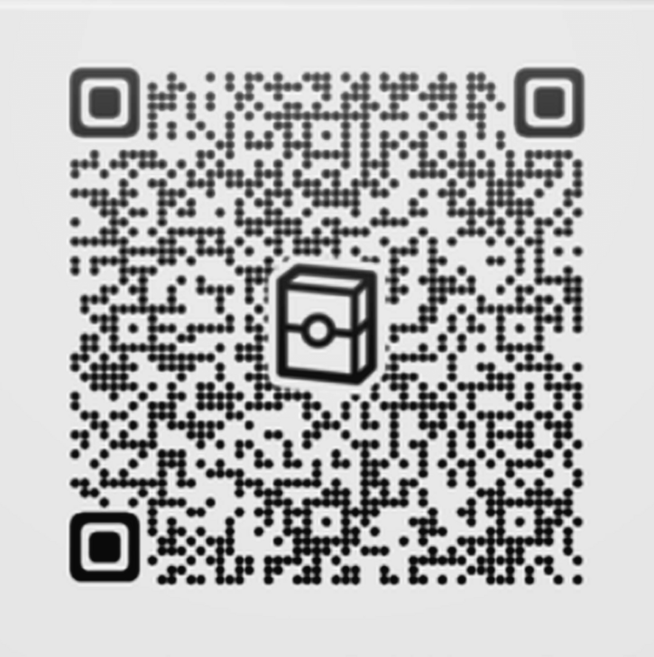 Mega Absol ex and Greninja Deck 2D Pattern QR Code