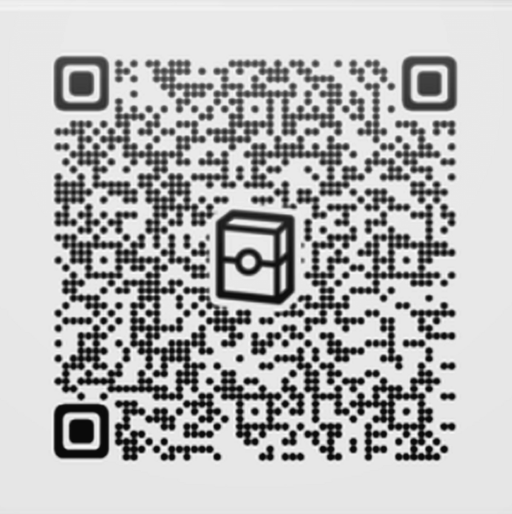 Mega Altaria ex and Furfou Deck 2D Pattern QR Code