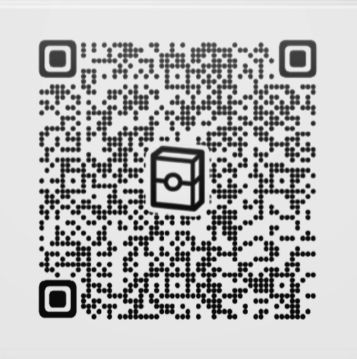 Mega Altaria ex and Sylveon ex Deck 2D Pattern QR Code
