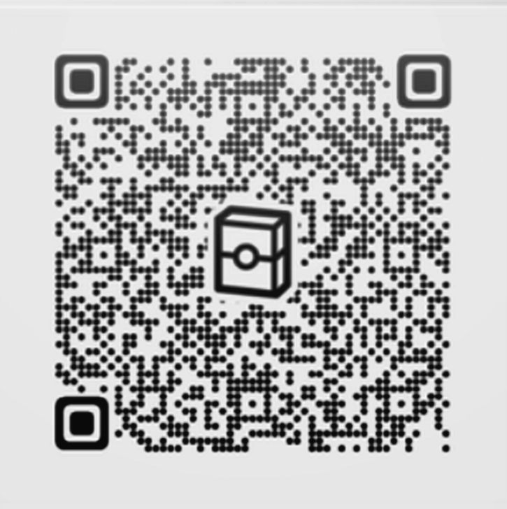 Goodra and Indeedee ex Deck 2D Pattern QR Code