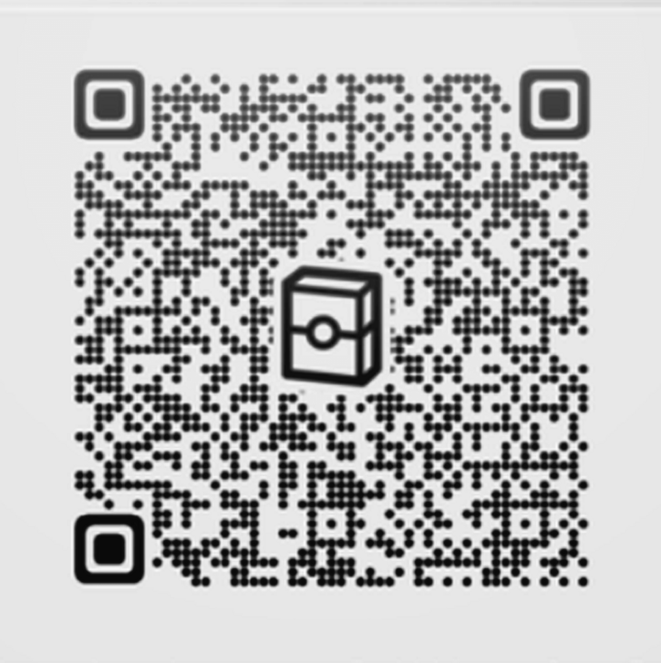 Jolteon ex and Jolteon Deck 2D Pattern QR Code