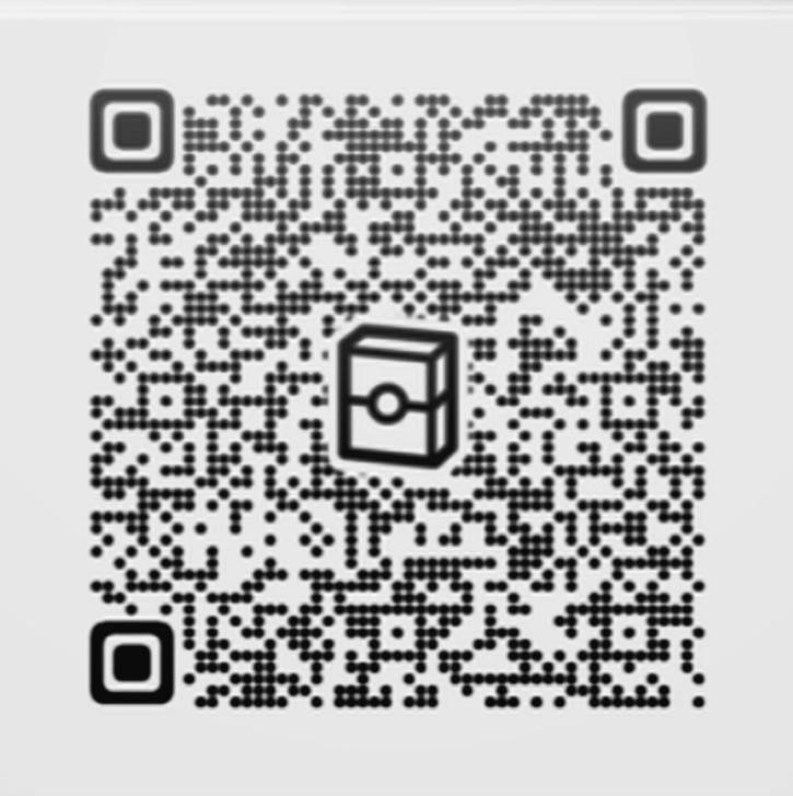 Suicune ex and Greninja Deck 2D Pattern QR Code