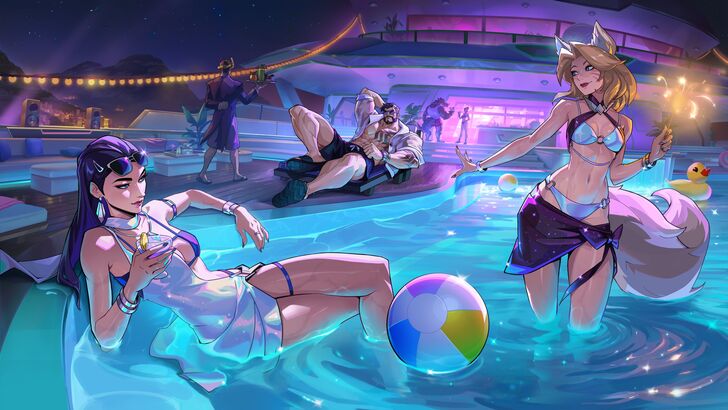 2xko pool party skins