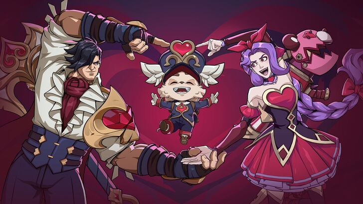 2xko valentines day art