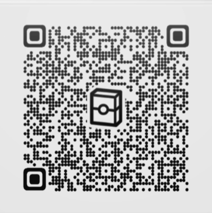 Aegislash and Togedemaru Deck 2D Pattern QR Code