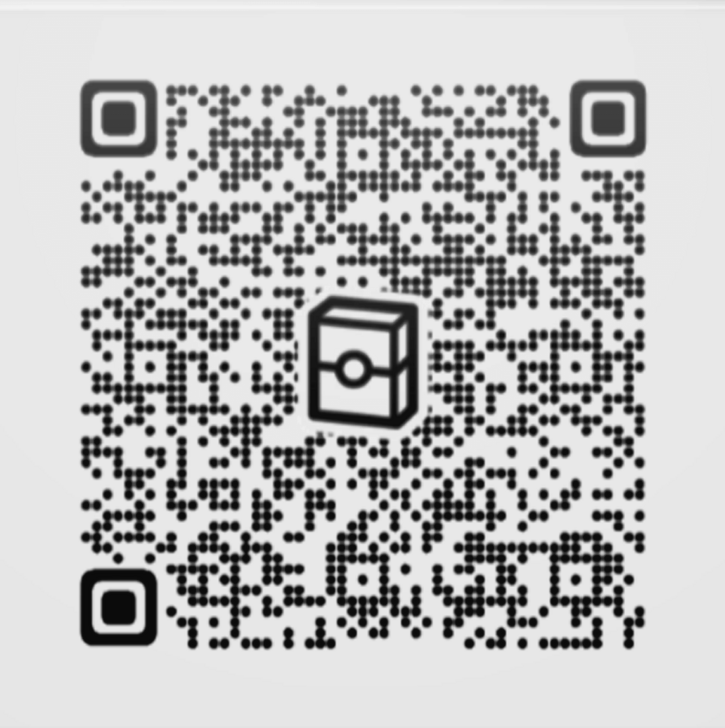 Hitmonchan ex and Lucario Deck 2D Pattern QR Code