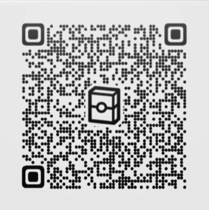 Hitmonchan ex and Rampardos Deck 2D Pattern QR Code