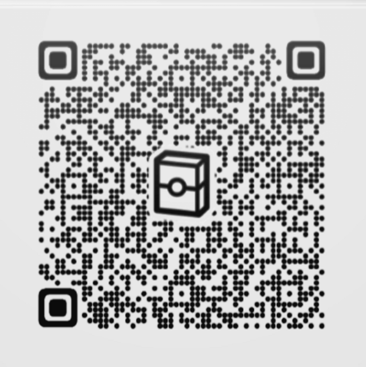 Mega Pinsir ex and Leafeon ex Deck 2D Pattern QR Code