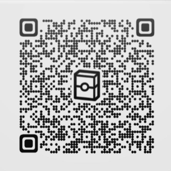 Mega Pidgeot ex and Raikou ex Deck 2D Pattern QR Code