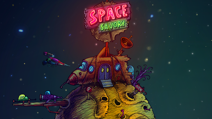 space savory key art