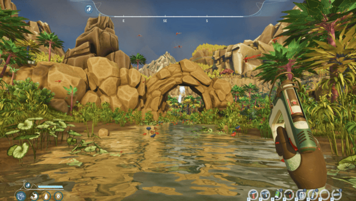 A player exploring Sota7