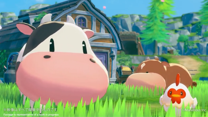 story of seasons new game cow and chicken