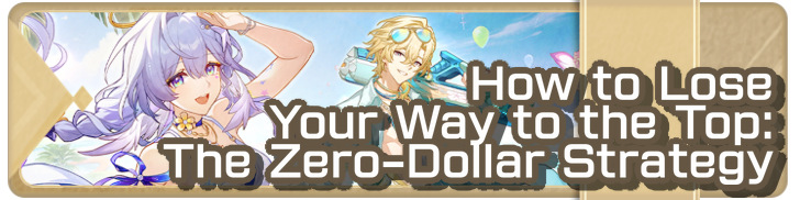 Honkai Star Rail - How to Lose Your Way to the Top - The Zero-Dollar Strategy