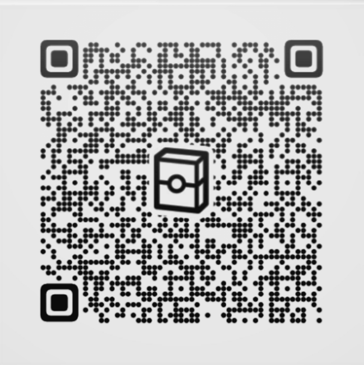 Dragalge ex and Nihilego Deck 2D Pattern QR Code