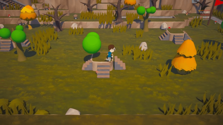 Player trying to survive