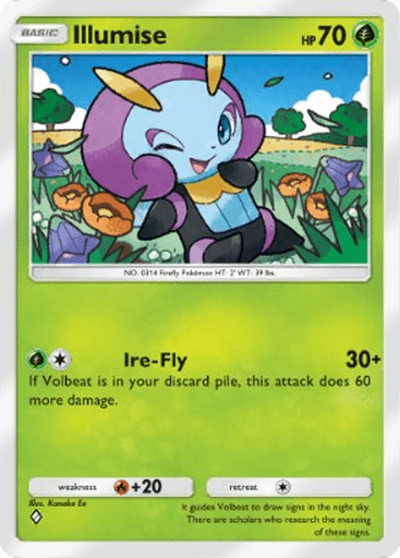 Pokemon TCG Pocket - B4a 002 Illumise