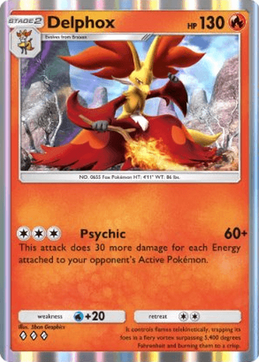 Pokemon TCG Pocket - B4a 012 Delphox