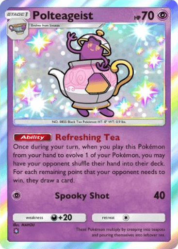 Pokemon TCG Pocket - B4a 101 Polteageist