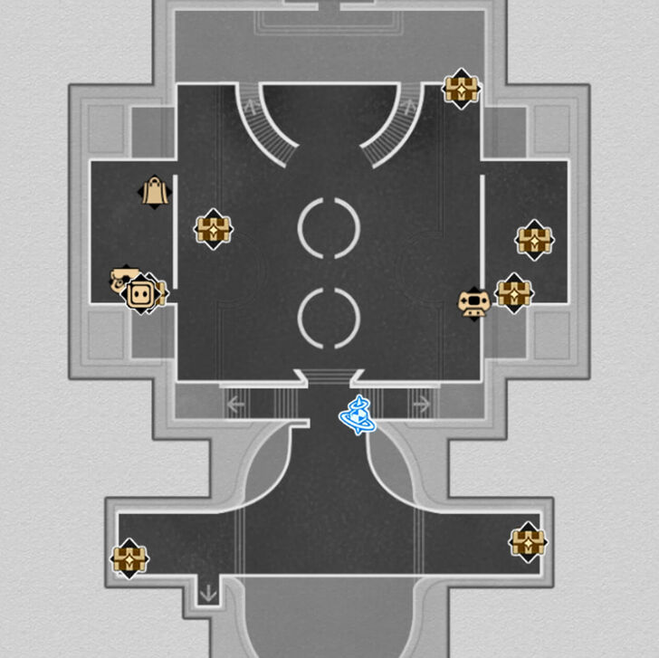 HSR Lodestar Tower F2 Map