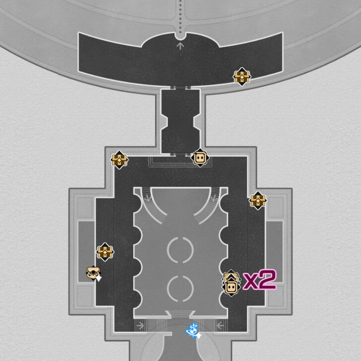 HSR Lodestar Tower F3 South Map
