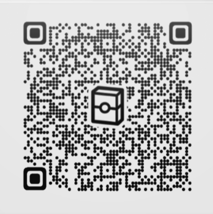 Chien-Pao ex and Baxcalibur Deck 2D Pattern QR Code