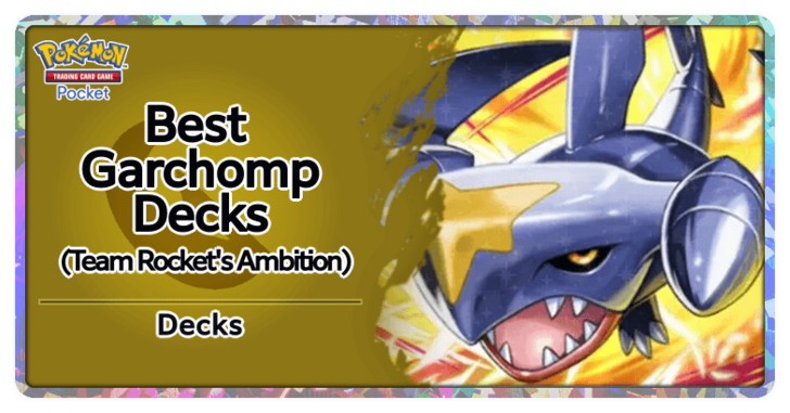 Pokemon TGC Pocket - TRA Garchomp Best Deck Build and How to Play