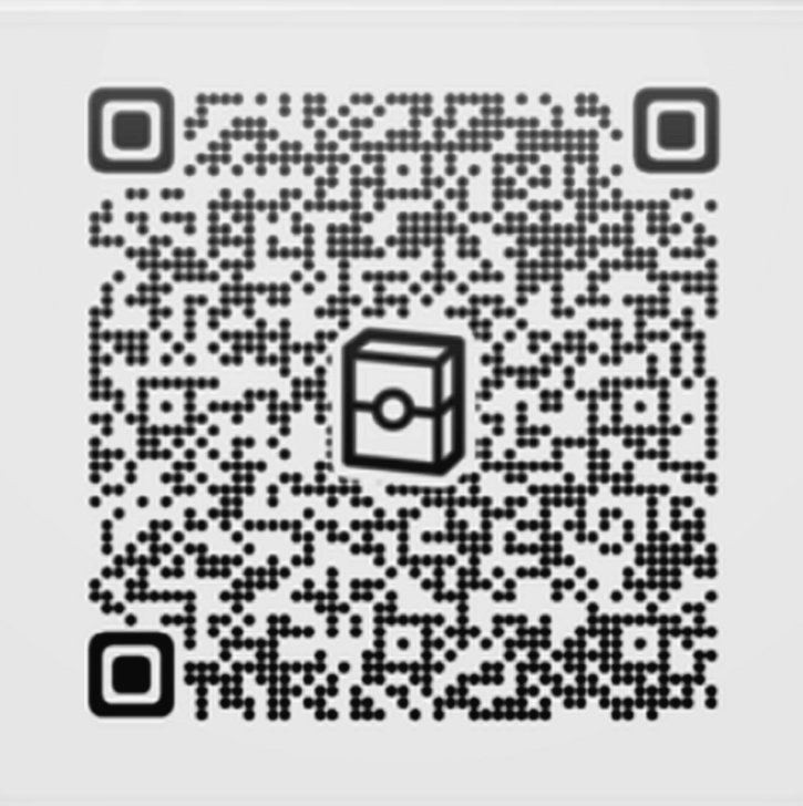 Mega Sableye ex and Greninja Deck 2D Pattern QR Code