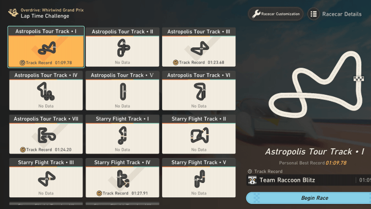 HSR Overdrive Whirlwind Grand Prix - Beat Previous Records