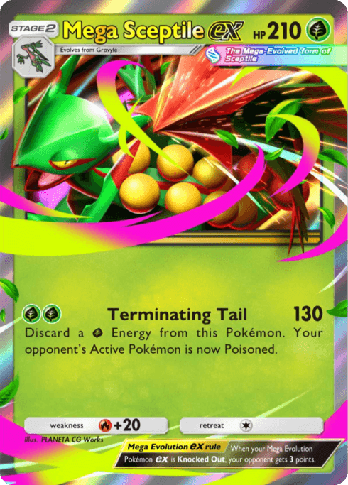 Pokemon TCG Pocket - P-B 087 Mega Sceptile ex