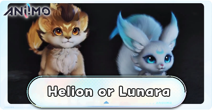 Aniimo Best Starter Aniimo: Helion or Lunara?