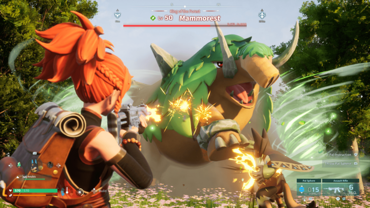 Fighting a green mammoth