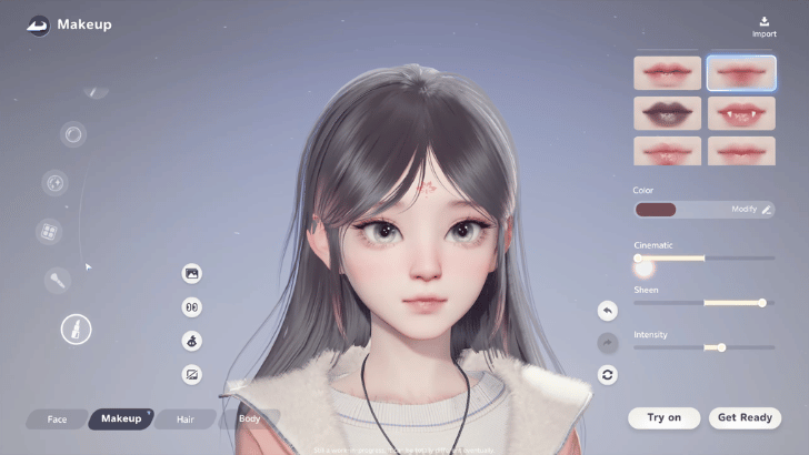 Customize Character Makeup