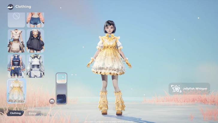 Choose Character Clothing