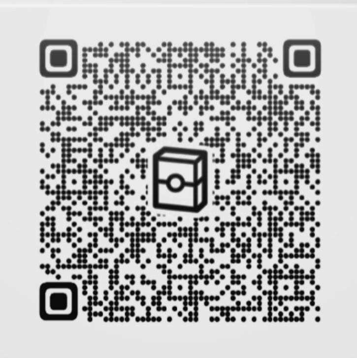 Hoopa ex and Darkrai ex Deck 2D Pattern QR Code