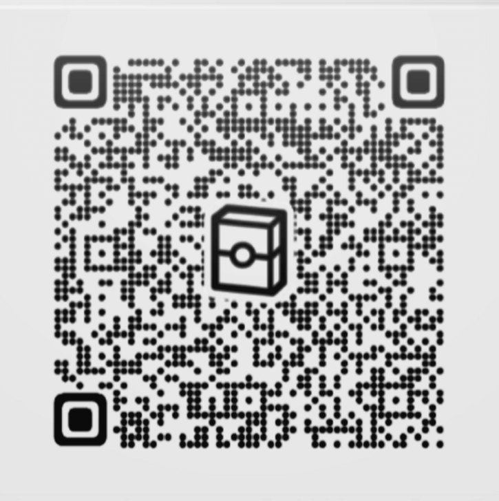Magnezone ex and Pom-Pom Oricorio Deck 2D Pattern QR Code