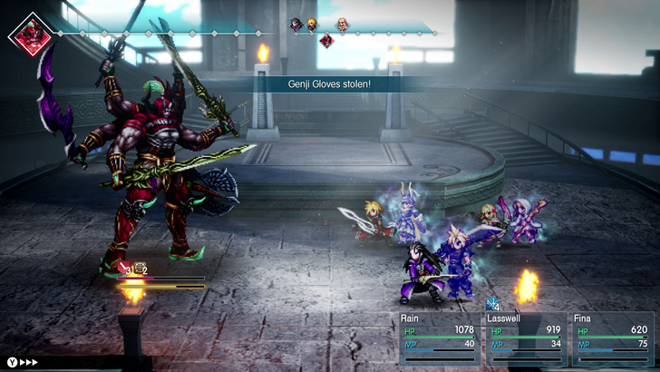 ff resonance demo gilgamesh fight