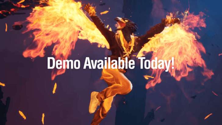 Fiery bird demo