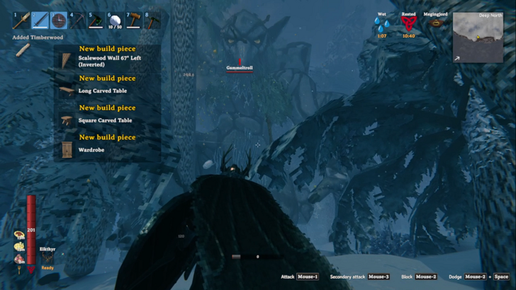 valheim deep north troll