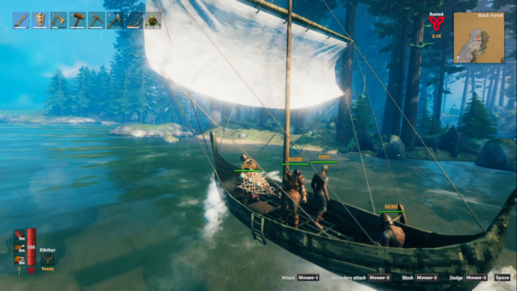 valheim ship