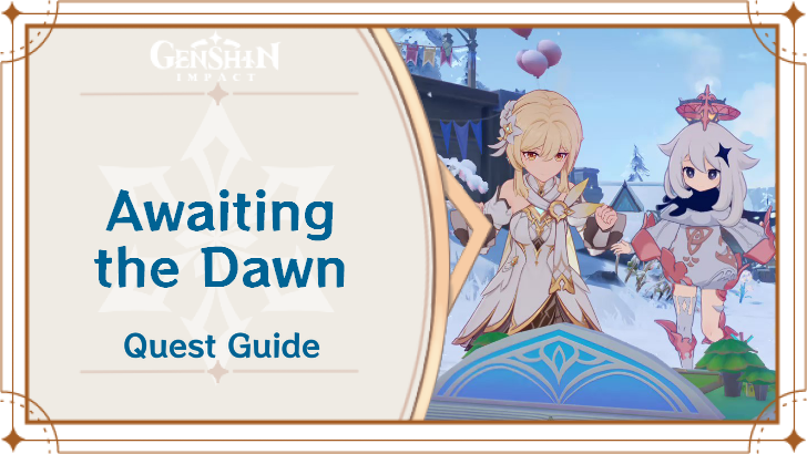 Genshin Impact - Awaiting the Dawn Meeting Point Guide