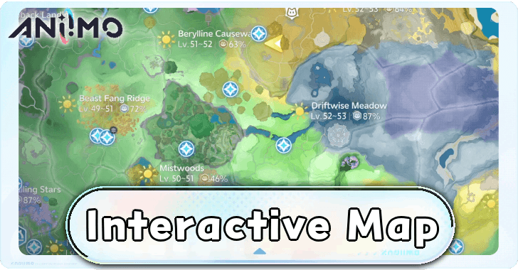 Aniimo - Interactive Map