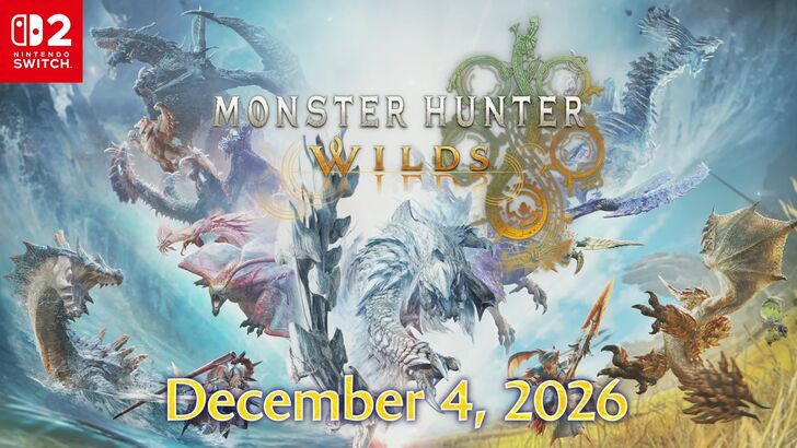 Monster Hunter Wilds Key Art With Release Date