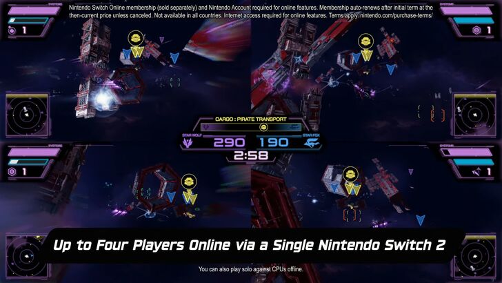 Star Fox Four Player Squad Mode