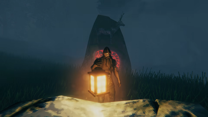 Valheim Deep North Dungeon Player