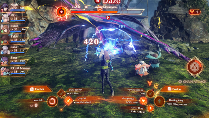 xenoblade chronicles 3 combat