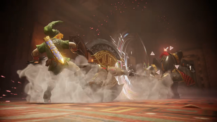 Link blocks a big hit