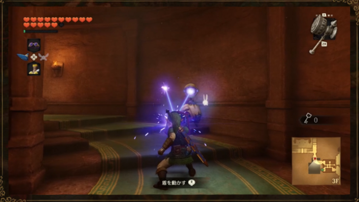 Deflecting mirror shield Ocarina of Time